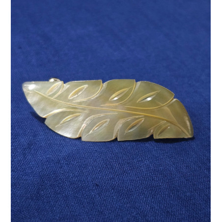 Mehsi Bihar Handcrafted Leaf Earrings
