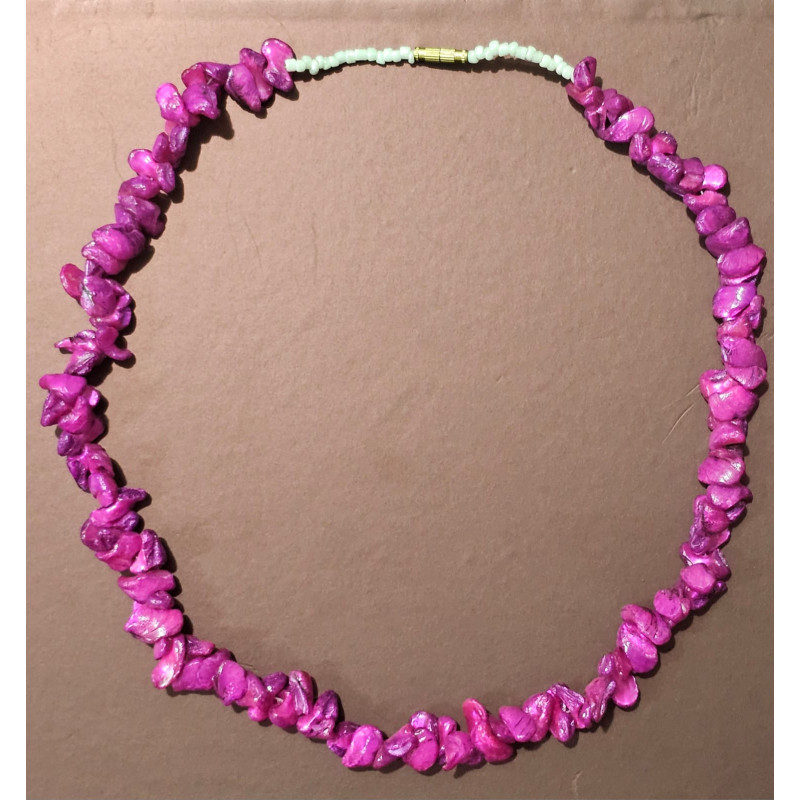 Mehsi Heritage Pearl Button Necklace