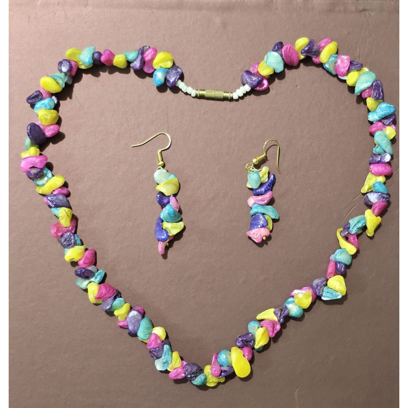 Mehsi Heritage Spiral Shell Necklace