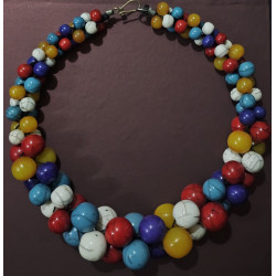 Mehsi Heritage River Shell Necklace