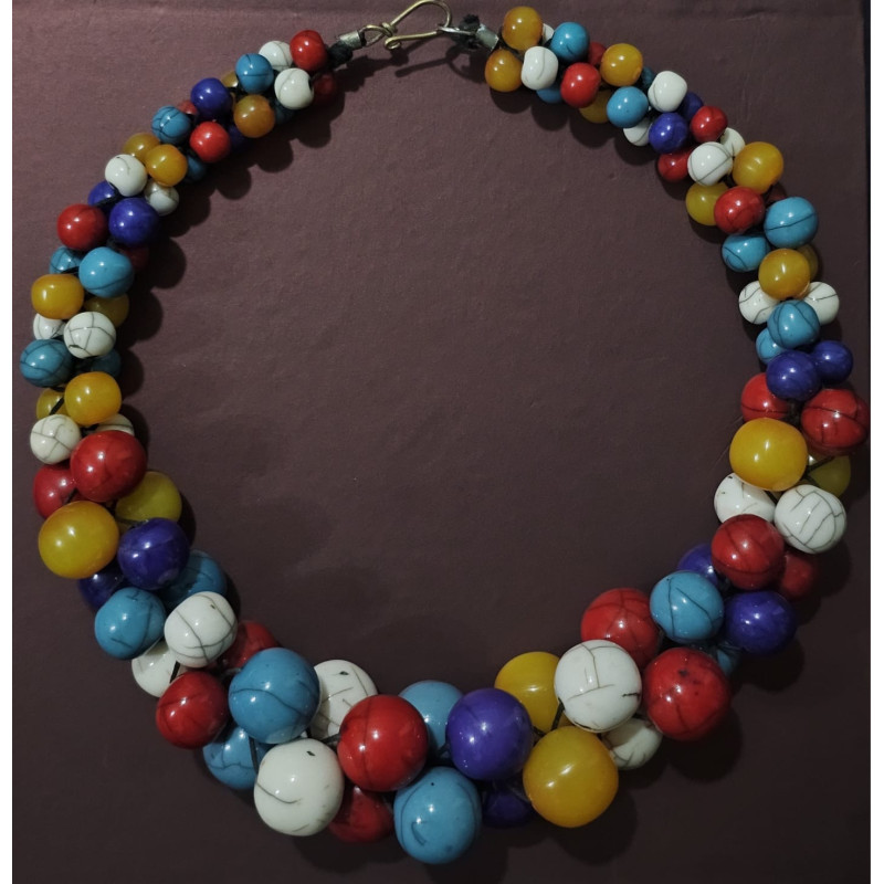 Mehsi Heritage River Shell Necklace