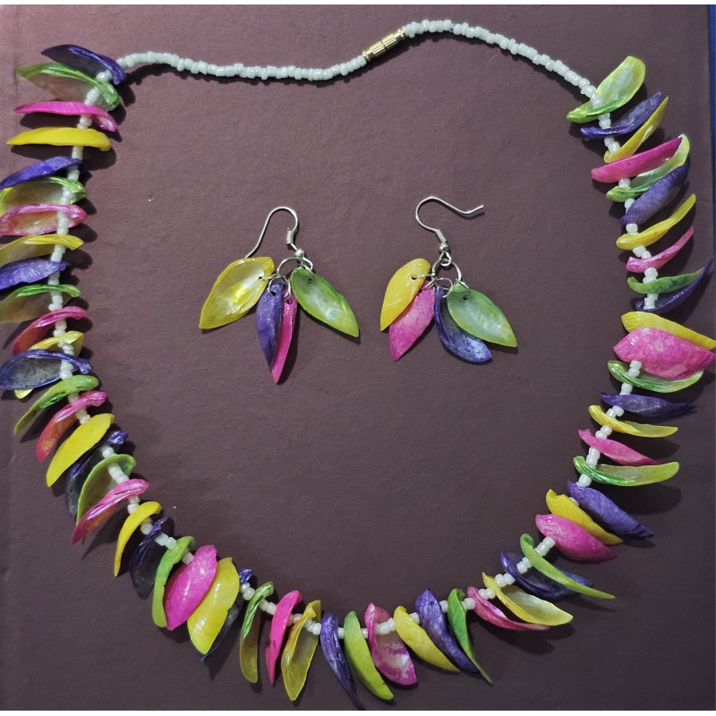 Mehsi Heritage Mosaic Bib Necklace